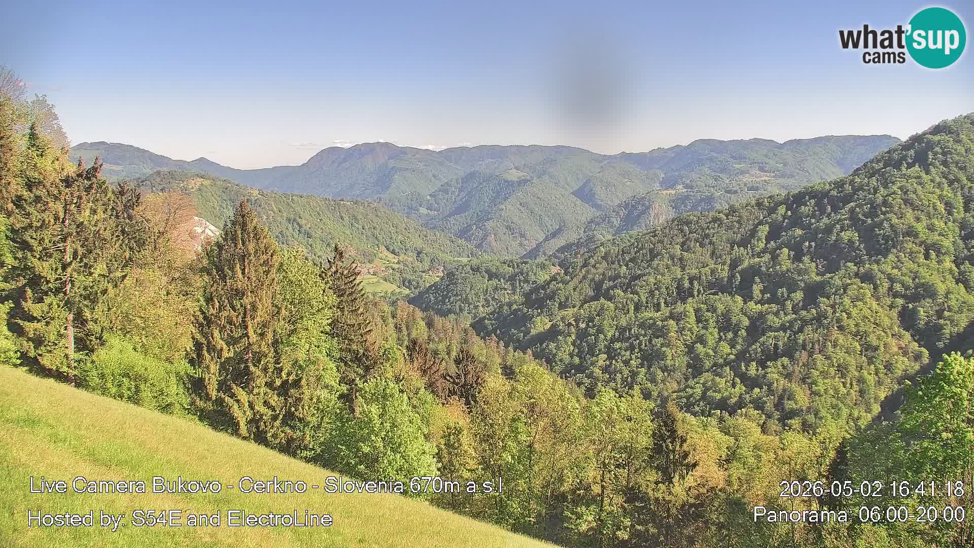 Webcam en vivo Bukovo – Baška grapa | Cerkno | Eslovenia
