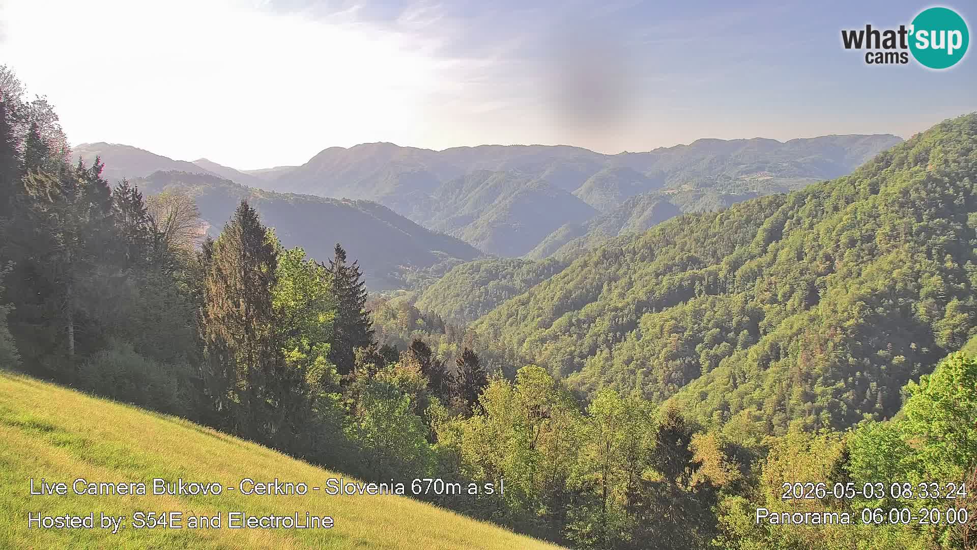 Webcam Bukovo – Baška grapa | Cerkno | Slovenia