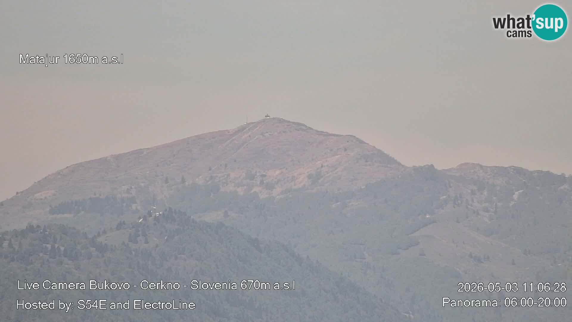 Web kamera Bukovo – Baška grapa | Cerkno | Slovenija