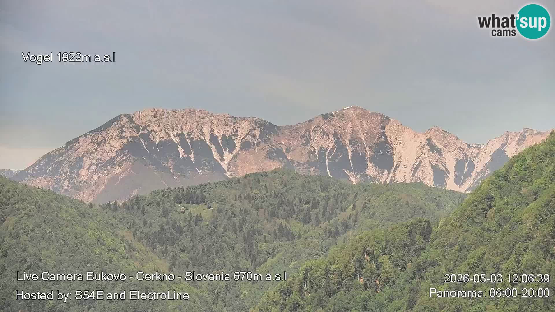Webcam en vivo Bukovo – Baška grapa | Cerkno | Eslovenia