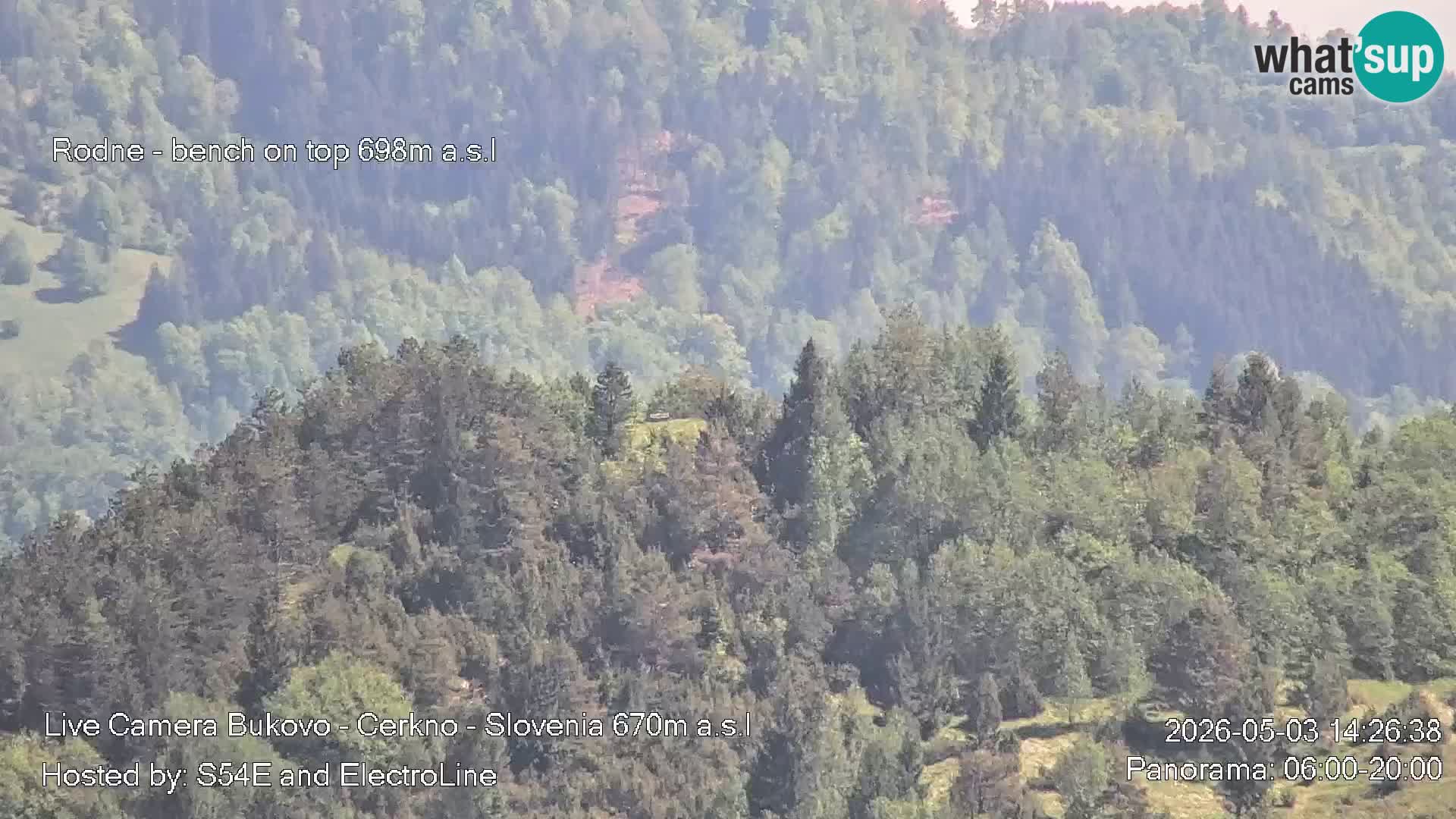 Webcam Bukovo – Baška grapa | Cerkno | Slovenia