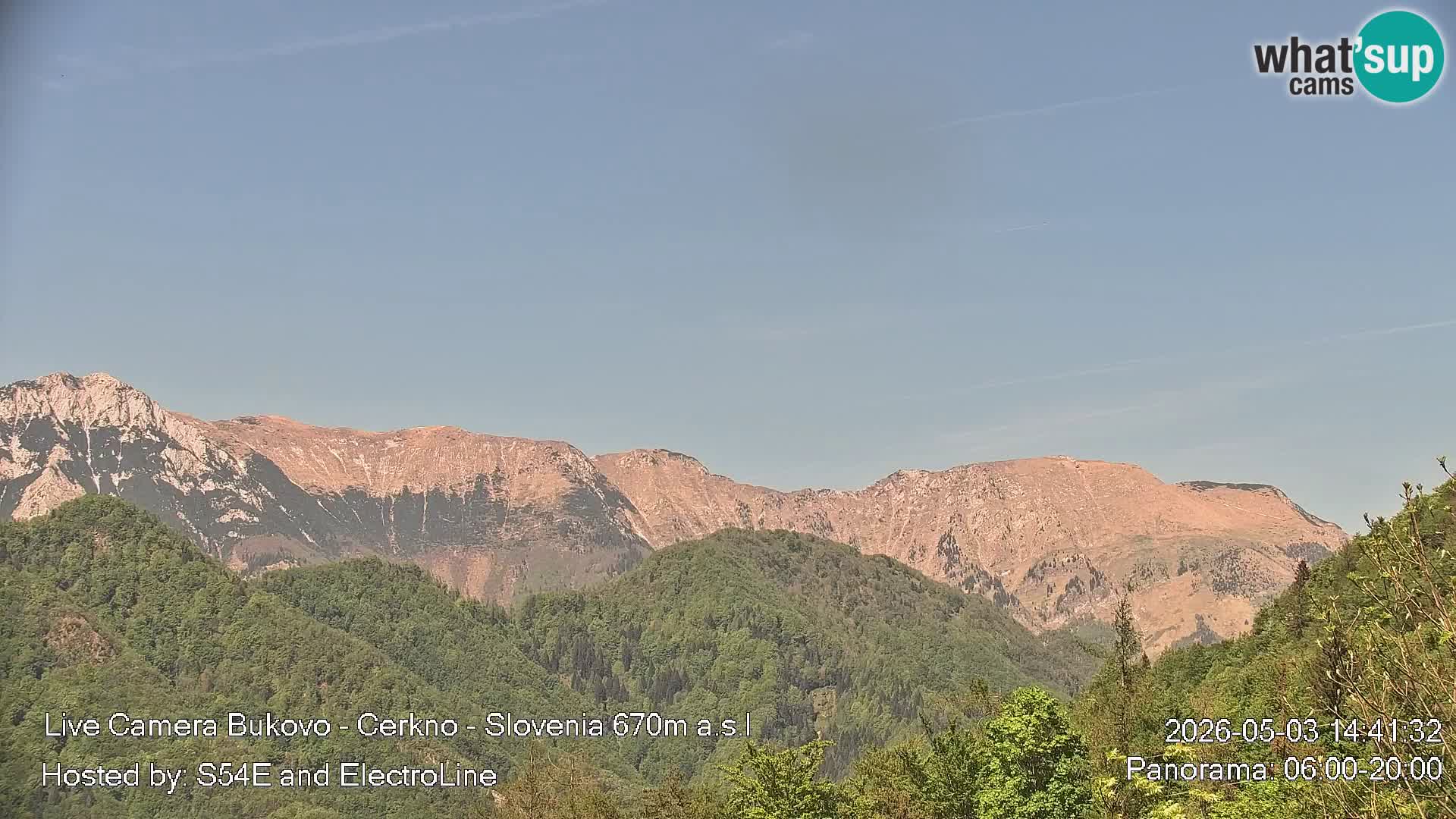 Webcam Bukovo – Baška grapa | Cerkno | Slovenia
