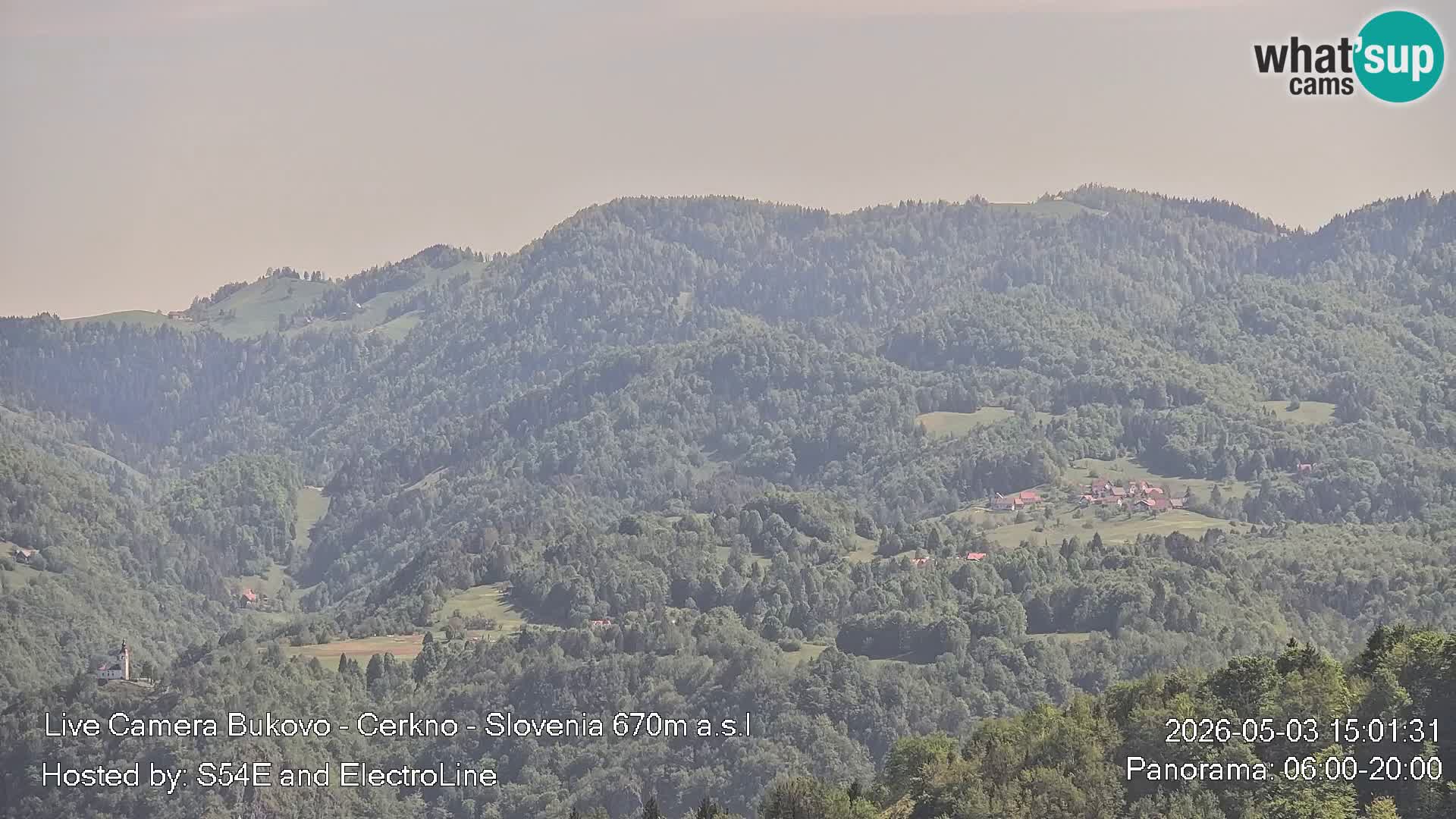 Webcam Bukovo – Baška grapa | Cerkno | Slovenia