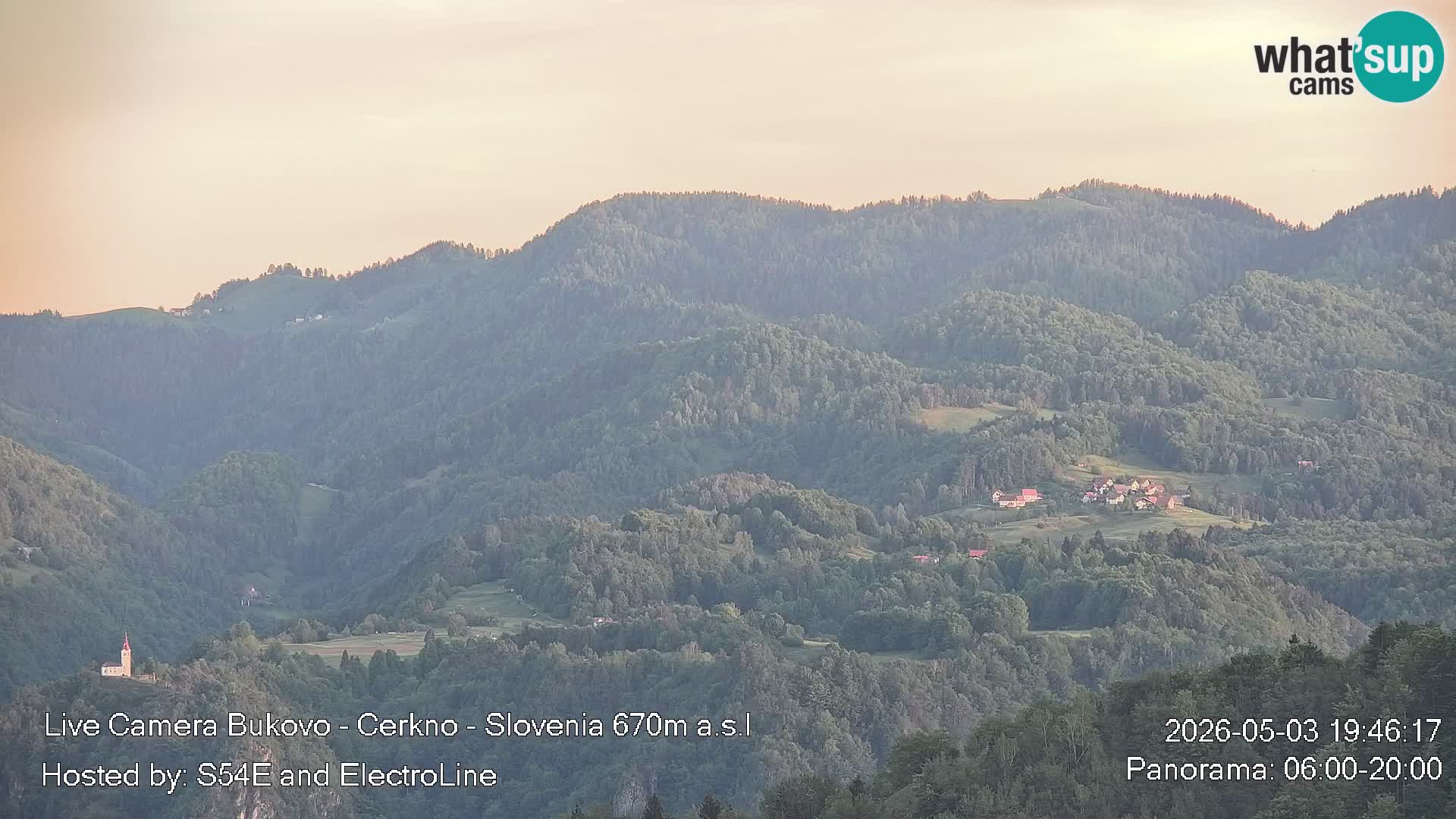 Webcam Bukovo – Baška grapa | Cerkno | Slovenia