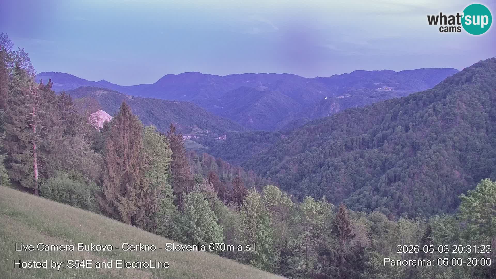 Webcam Bukovo – Baška grapa | Cerkno | Slovenia
