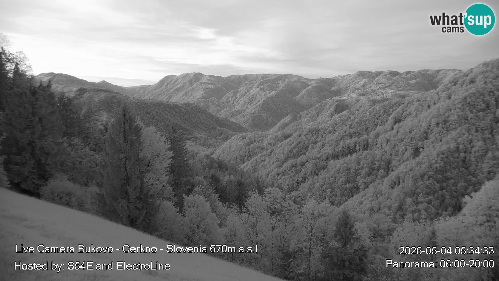 Webcam Bukovo – Baška grapa | Cerkno | Slovenia