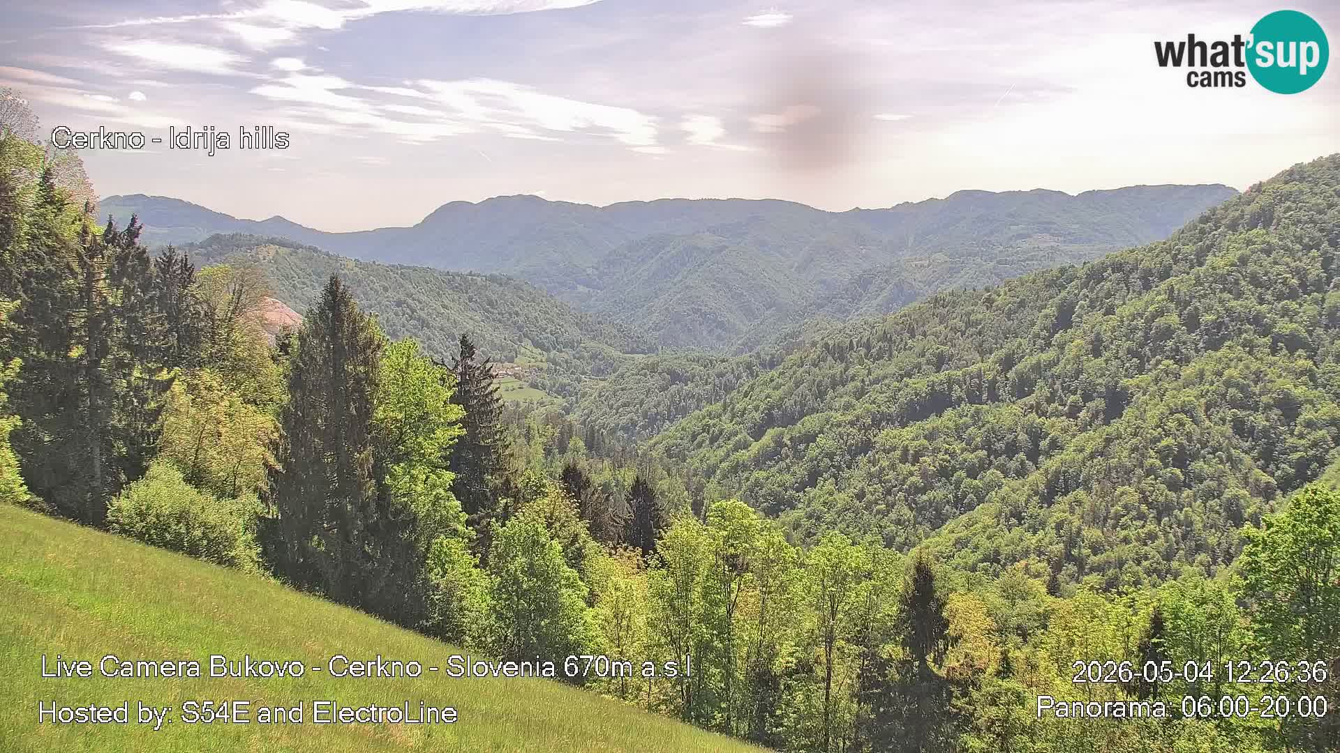Webcam en vivo Bukovo – Baška grapa | Cerkno | Eslovenia