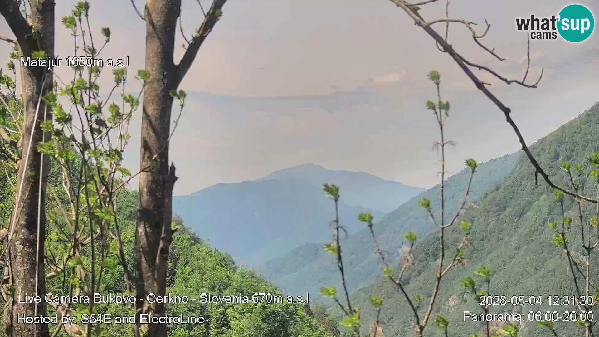 Webcam Bukovo – Baška grapa | Cerkno | Slovenia