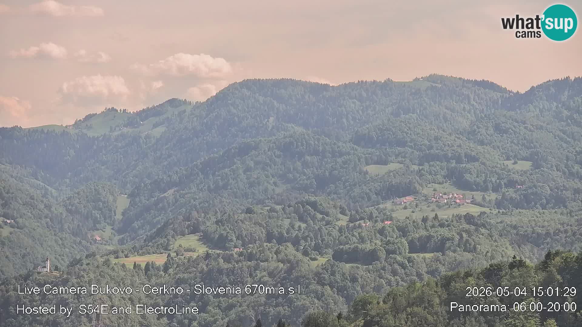 Webcam Bukovo – Baška grapa | Cerkno | Slovenia