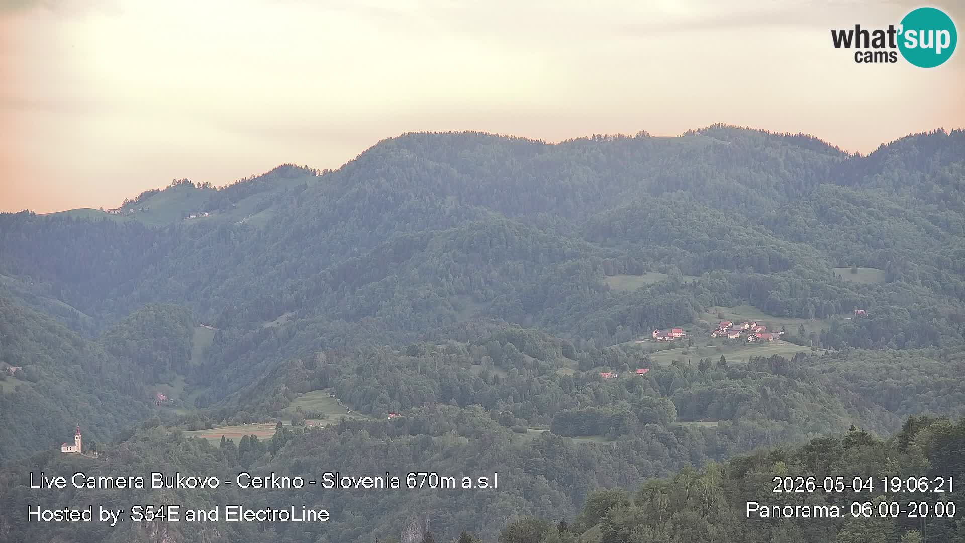 Webcam Bukovo – Baška grapa | Cerkno | Slovénie