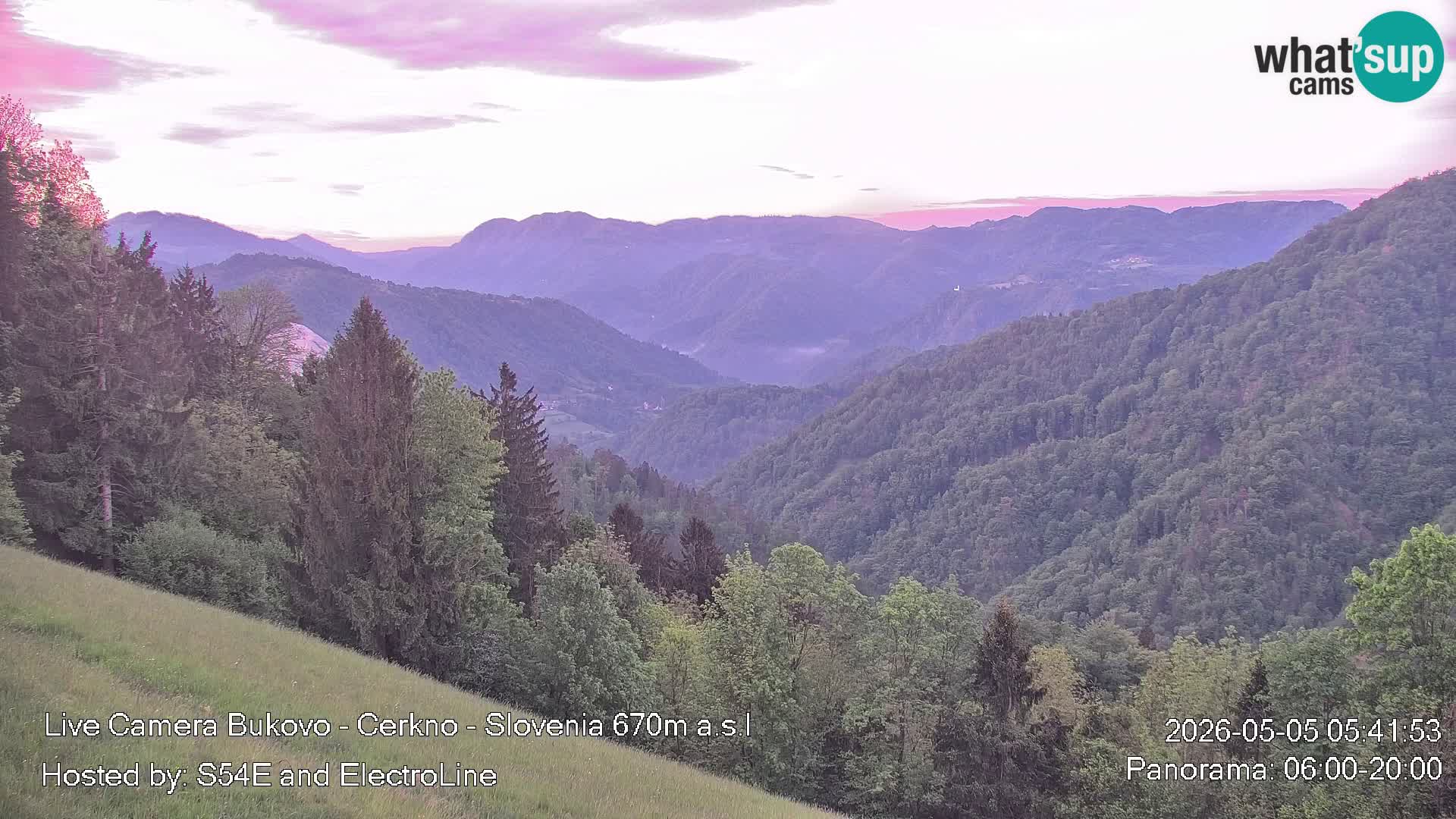 Webcam Bukovo – Baška grapa | Cerkno | Slovenia