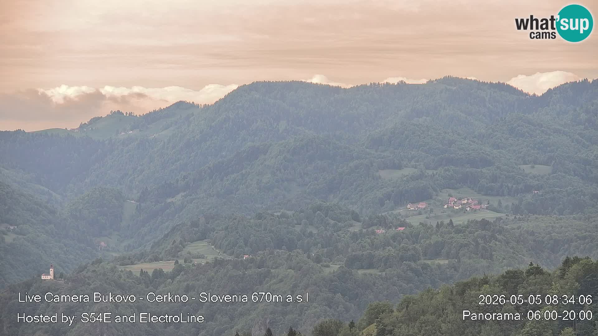 Webcam Bukovo – Baška grapa | Cerkno | Slovenia