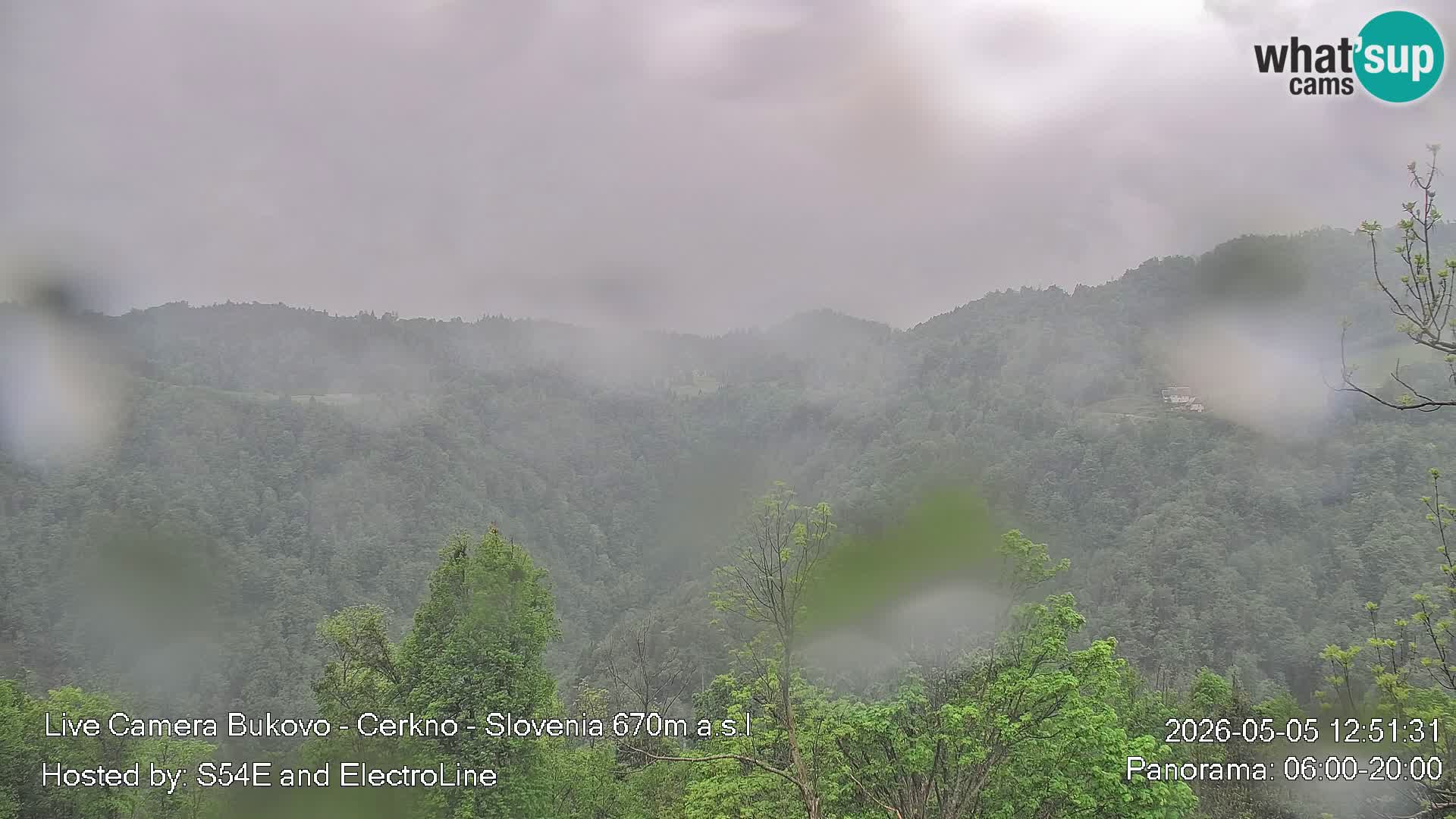 Bukovo Webcam – Baška grapa | Cerkno | Slowenien