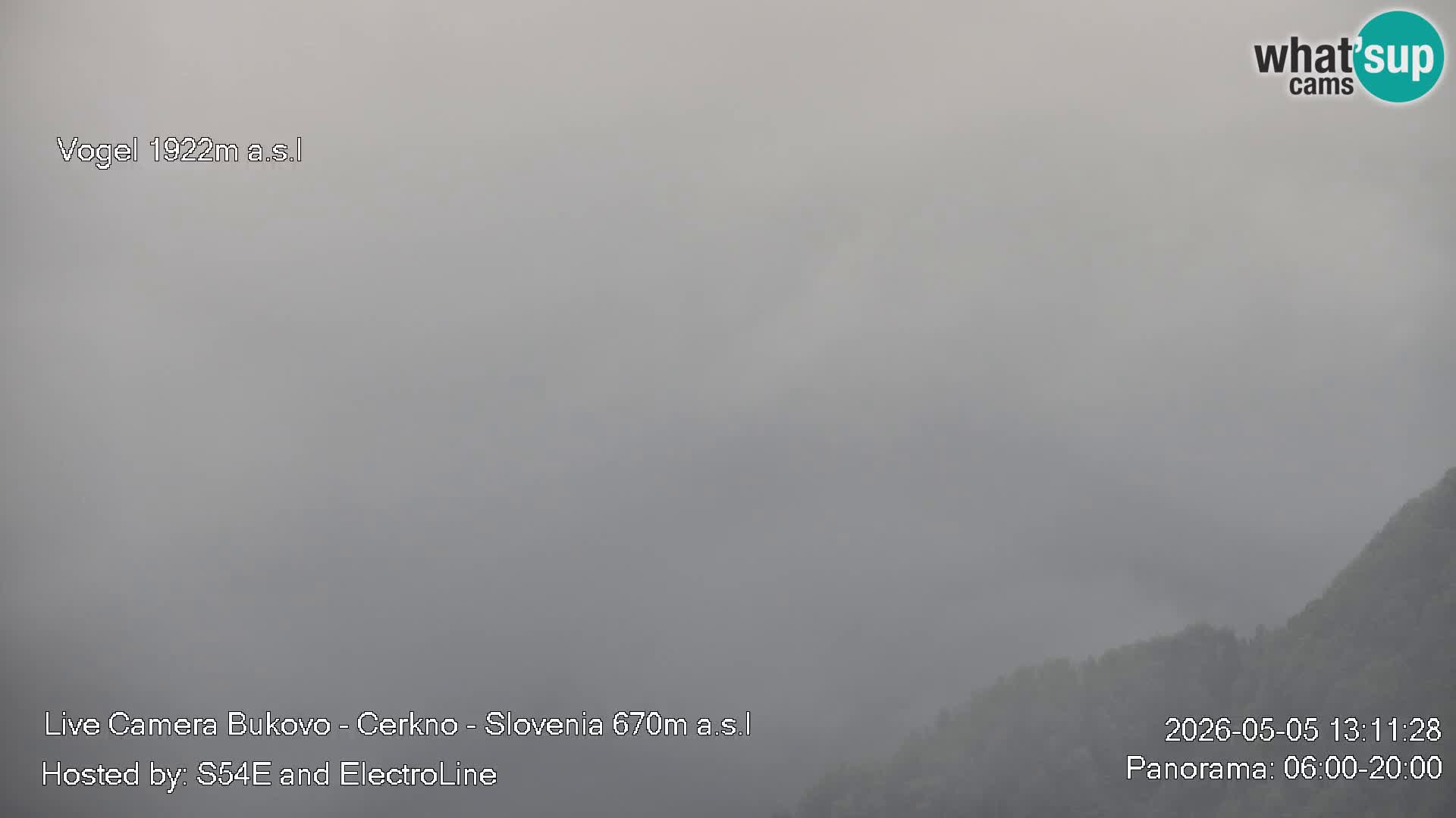 Web kamera Bukovo – Baška grapa | Cerkno | Slovenija