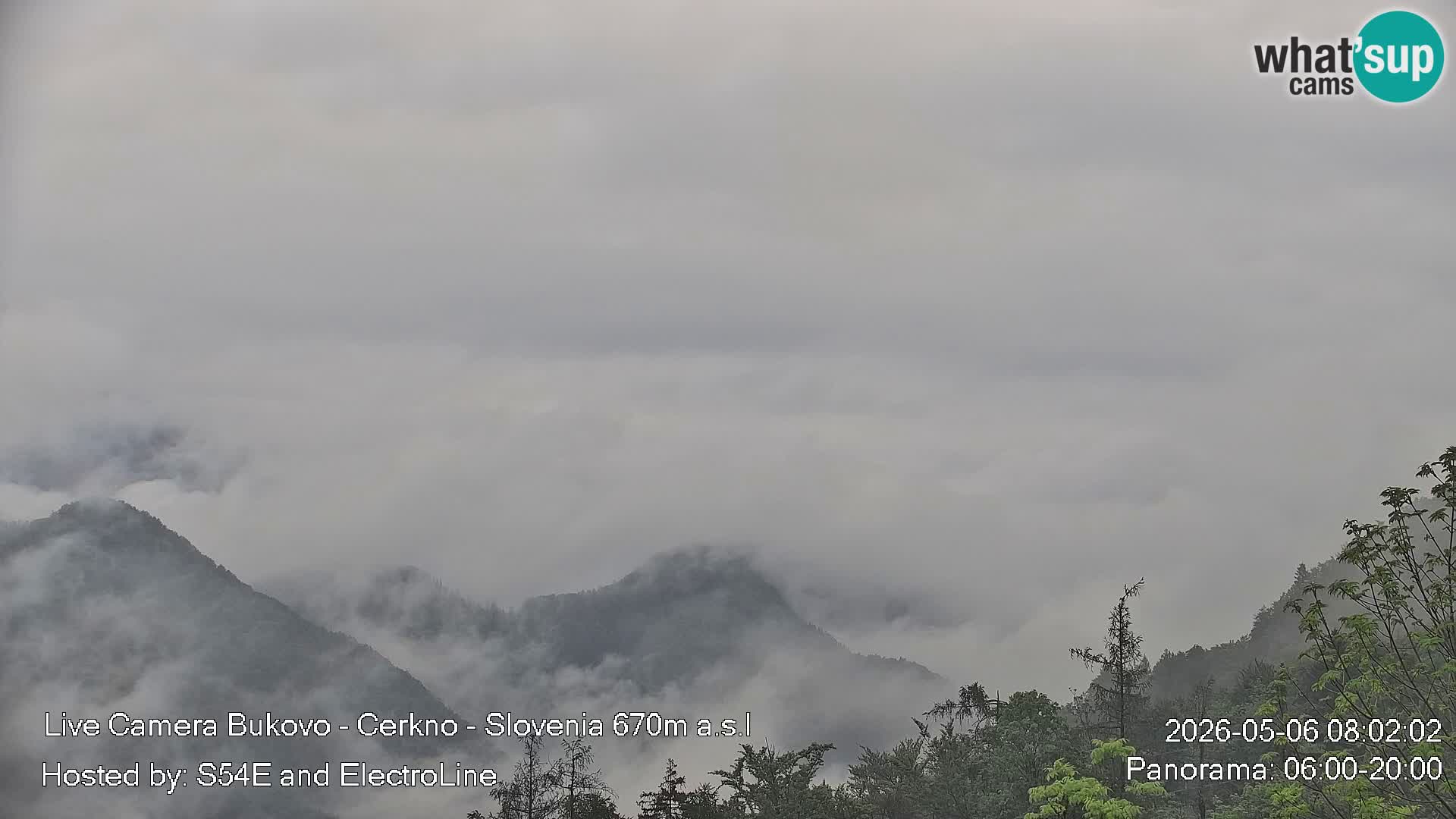Webcam en vivo Bukovo – Baška grapa | Cerkno | Eslovenia