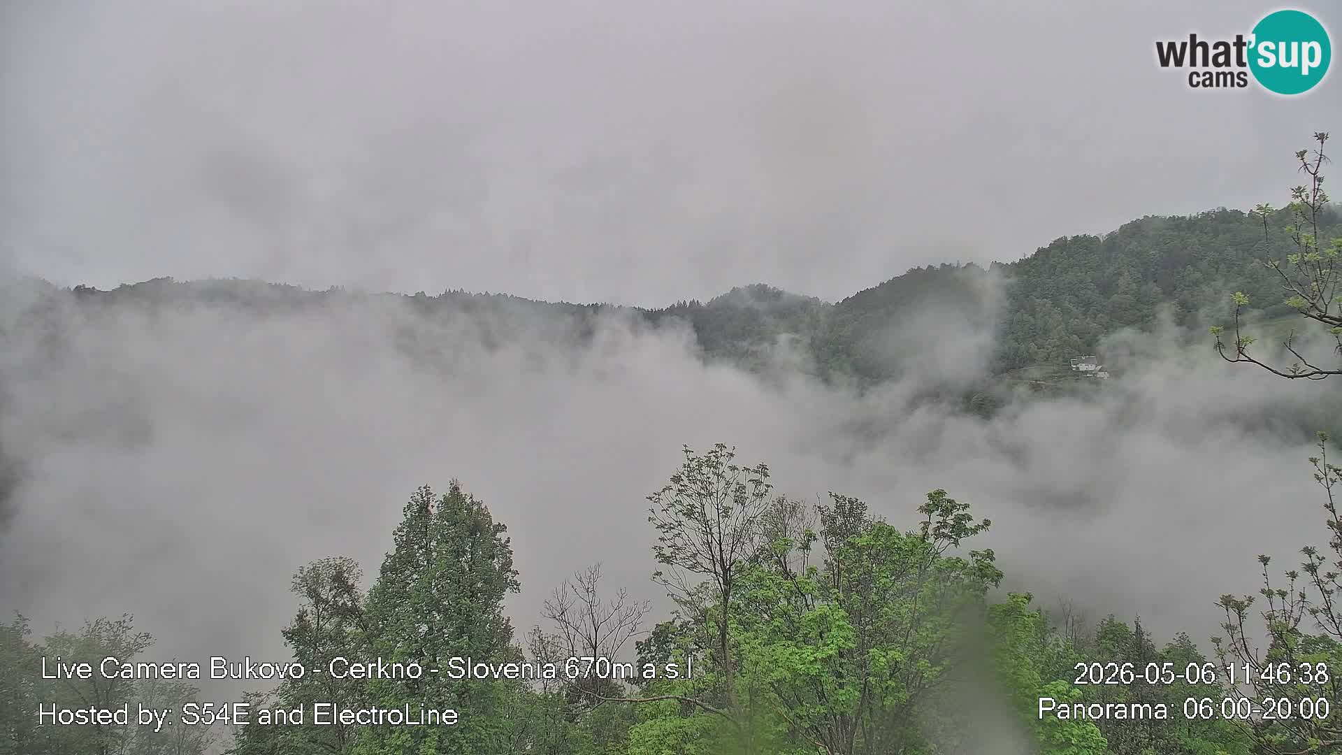 Webcam Bukovo – Baška grapa | Cerkno | Slovenia