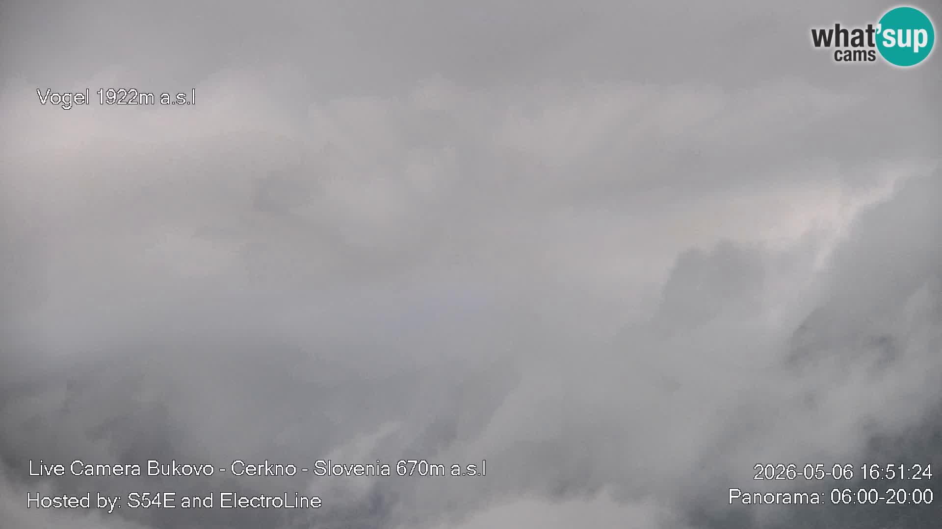 Web kamera Bukovo – Baška grapa | Cerkno | Slovenija