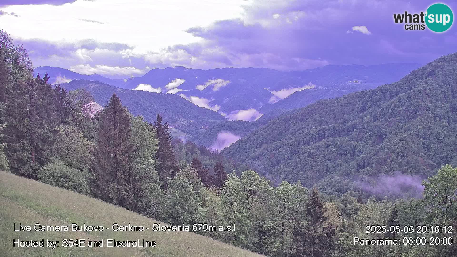 Webcam Bukovo – Baška grapa | Cerkno | Slovenia