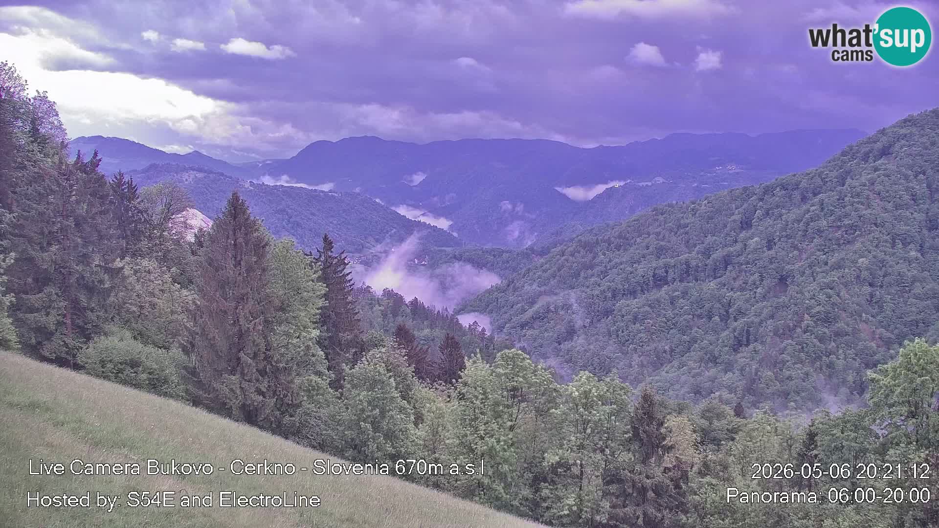 Webcam Bukovo – Baška grapa | Cerkno | Slovenia