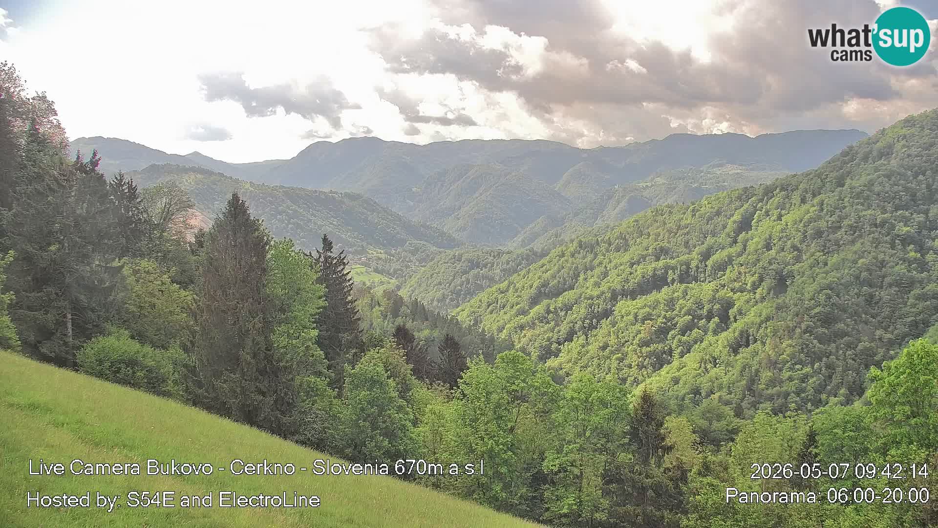 Webcam en vivo Bukovo – Baška grapa | Cerkno | Eslovenia