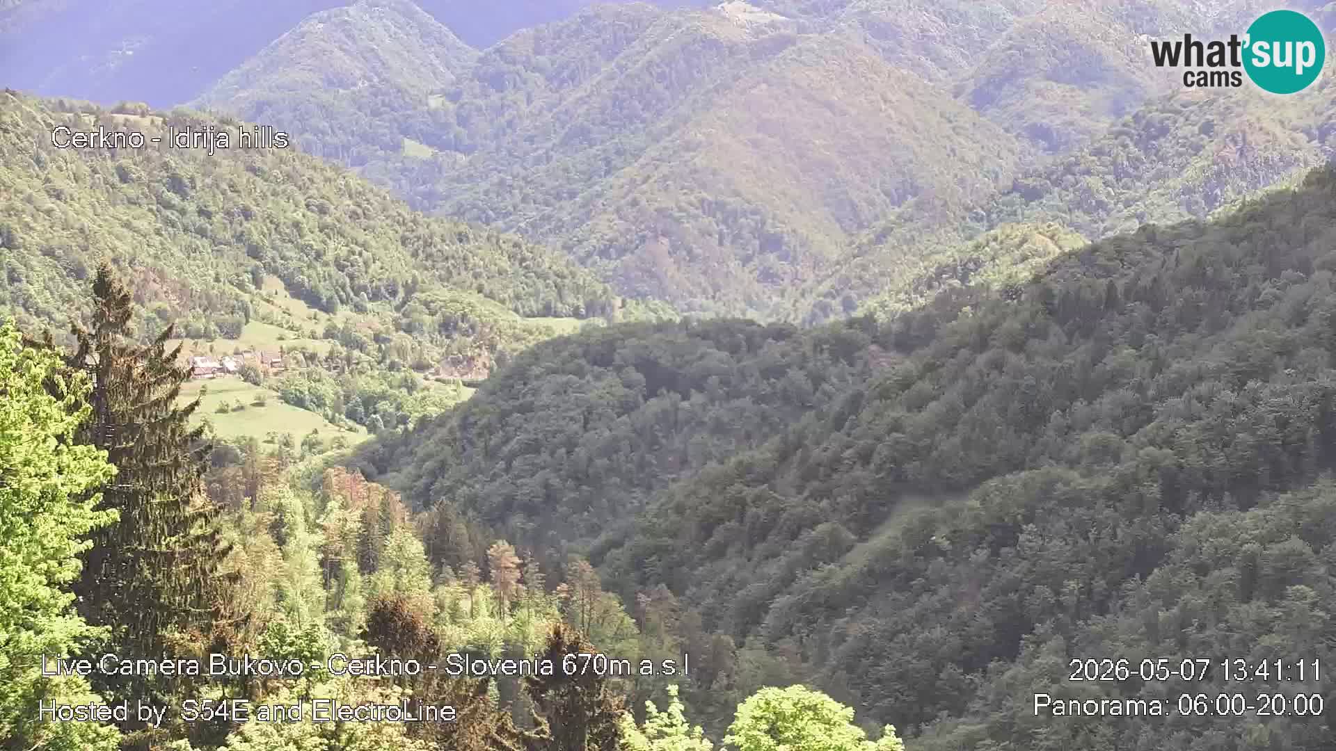 Webcam Bukovo – Baška grapa | Cerkno | Slovenia