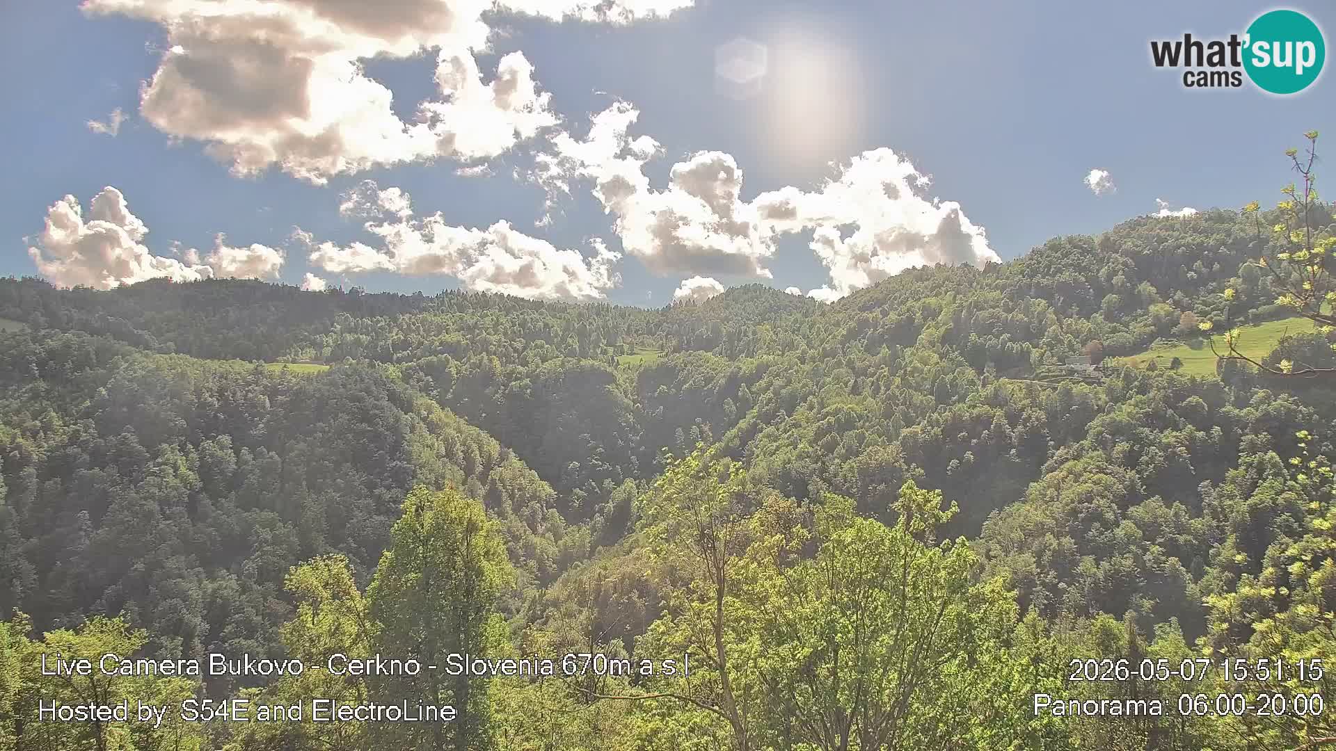 Webcam en vivo Bukovo – Baška grapa | Cerkno | Eslovenia