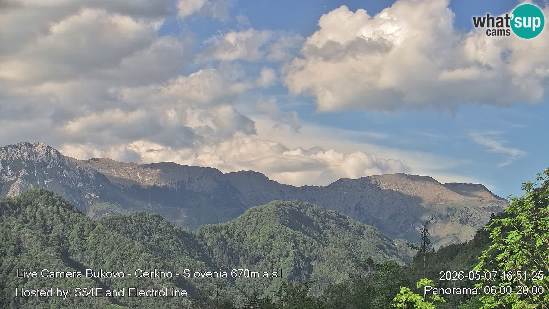 Webcam en vivo Bukovo – Baška grapa | Cerkno | Eslovenia