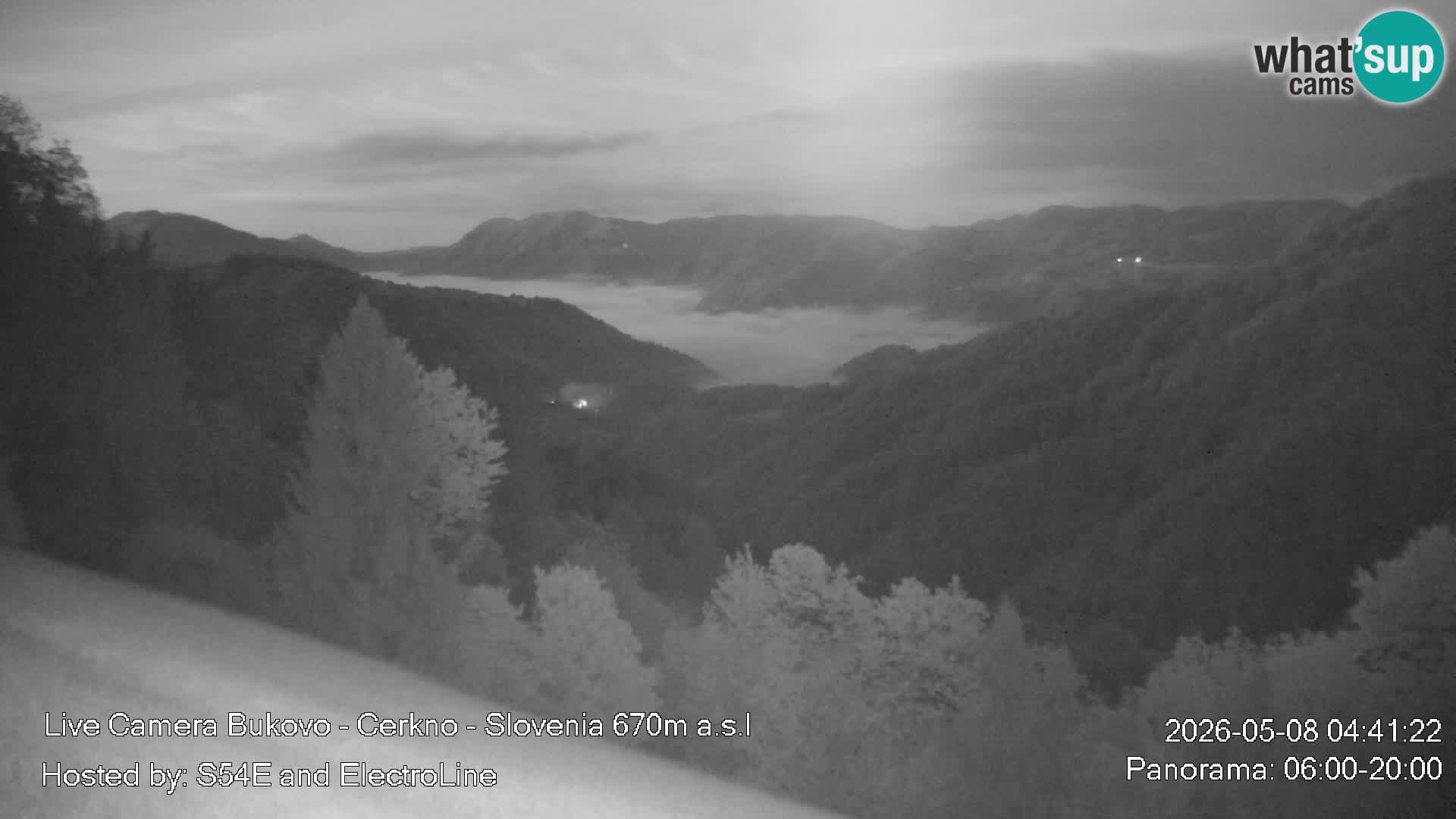Web kamera Bukovo – Baška grapa | Cerkno | Slovenija