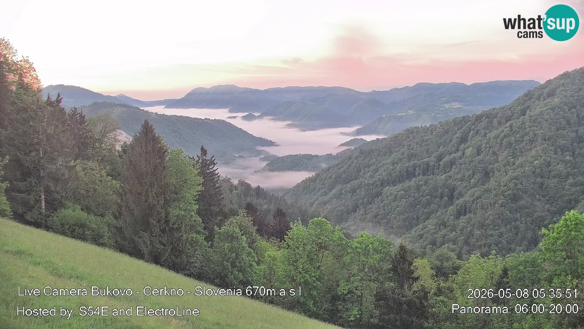 Webcam Bukovo – Baška grapa | Cerkno | Slovenia