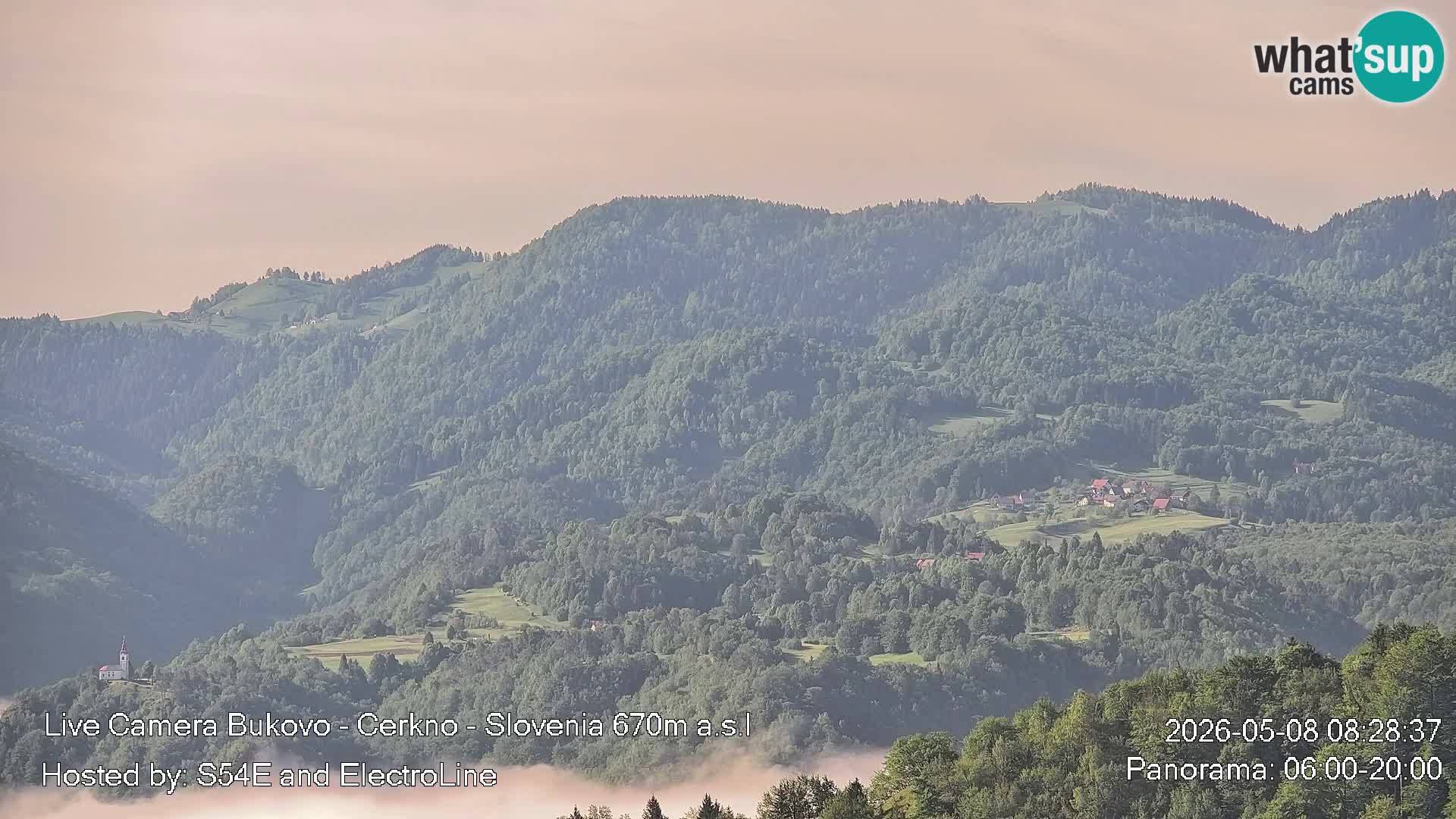 Bukovo Webcam – Baška grapa | Cerkno | Slowenien