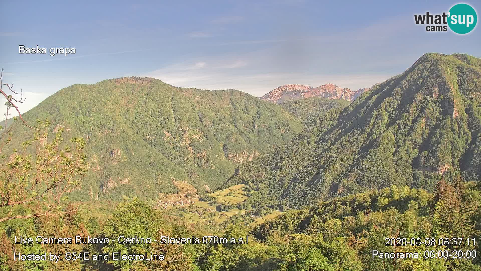 Kamera Bukovo – Baška grapa | Cerkno