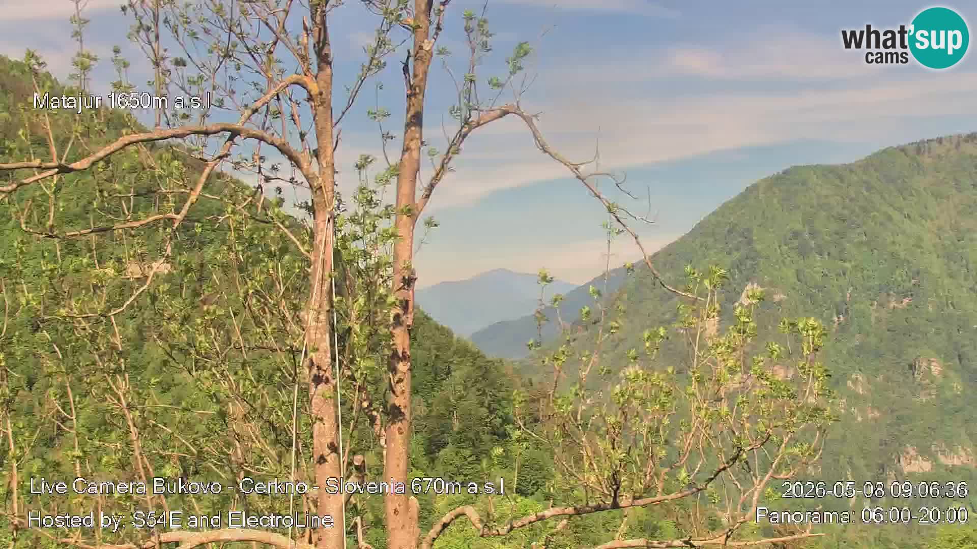 Webcam Bukovo – Baška grapa | Cerkno | Slovenia