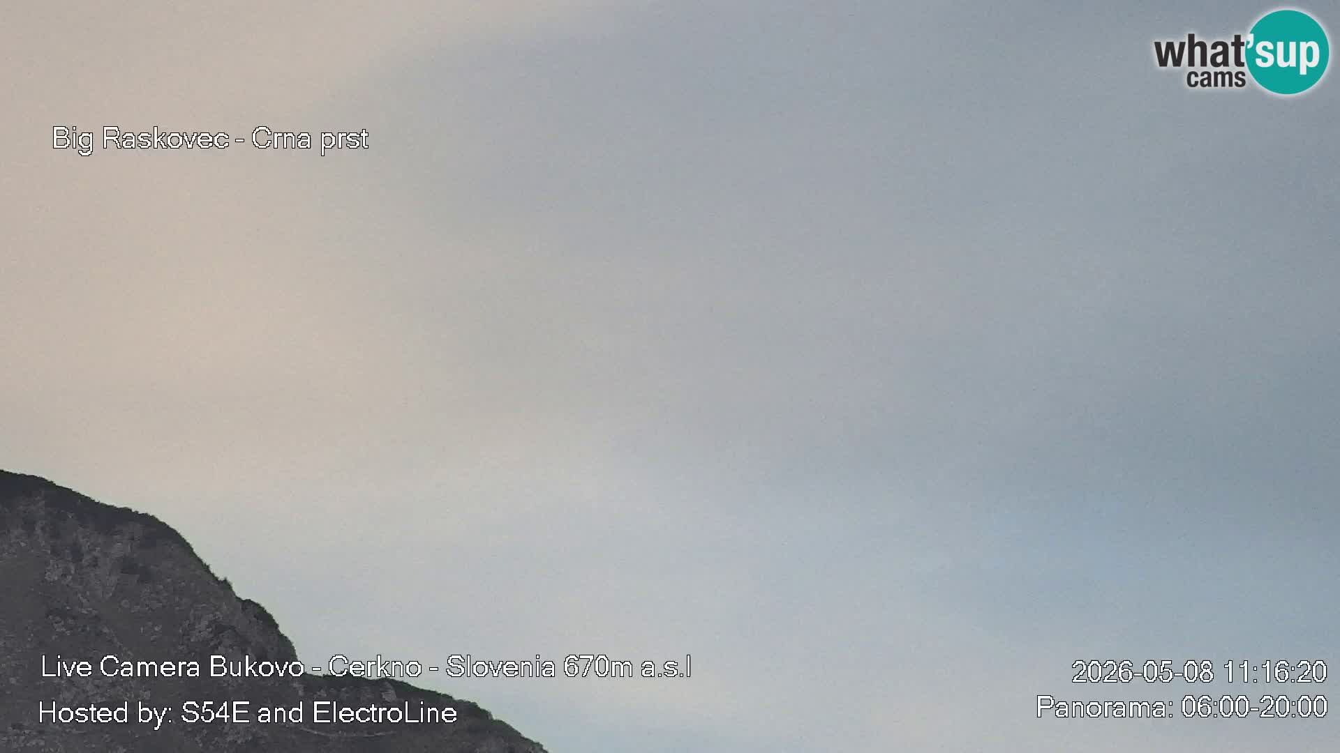 Webcam Bukovo – Baška grapa | Cerkno | Slovénie