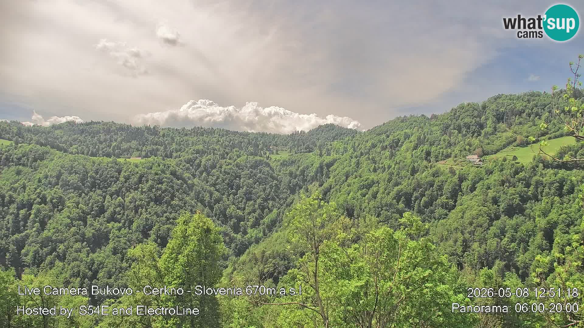 Webcam en vivo Bukovo – Baška grapa | Cerkno | Eslovenia