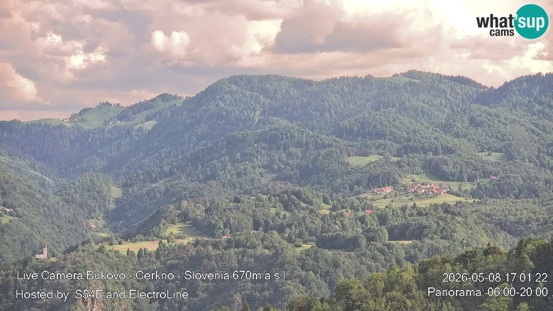 Webcam Bukovo – Baška grapa | Cerkno | Slovenia