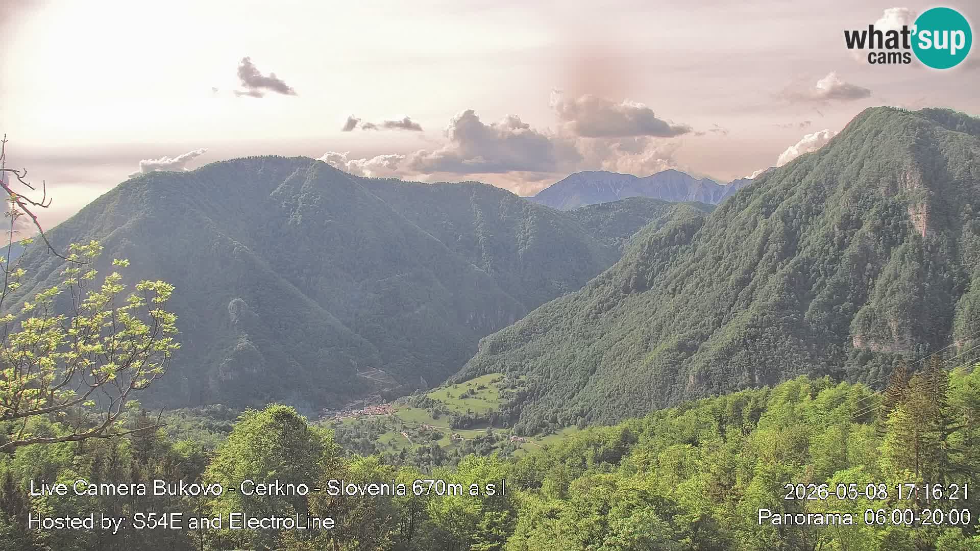 Webcam en vivo Bukovo – Baška grapa | Cerkno | Eslovenia