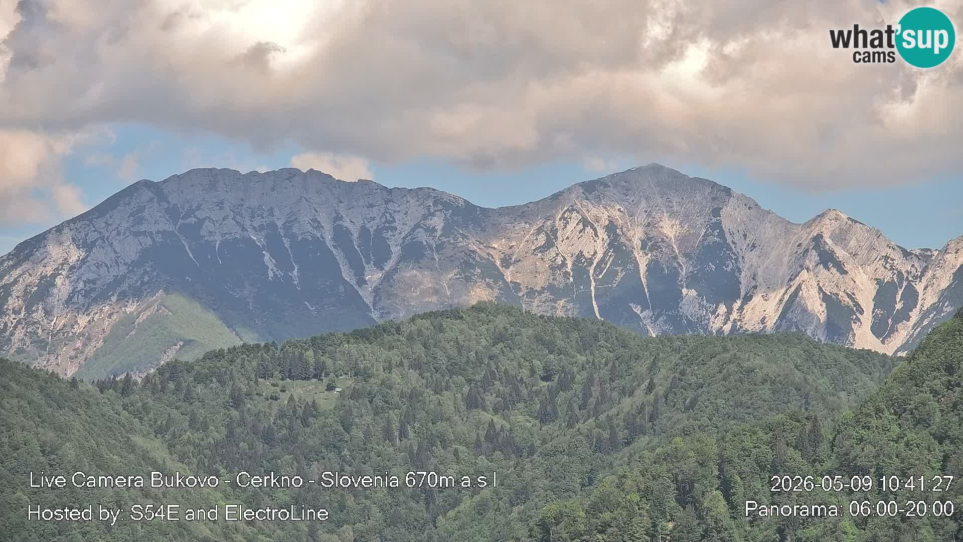 Webcam Bukovo – Baška grapa | Cerkno | Slovenia