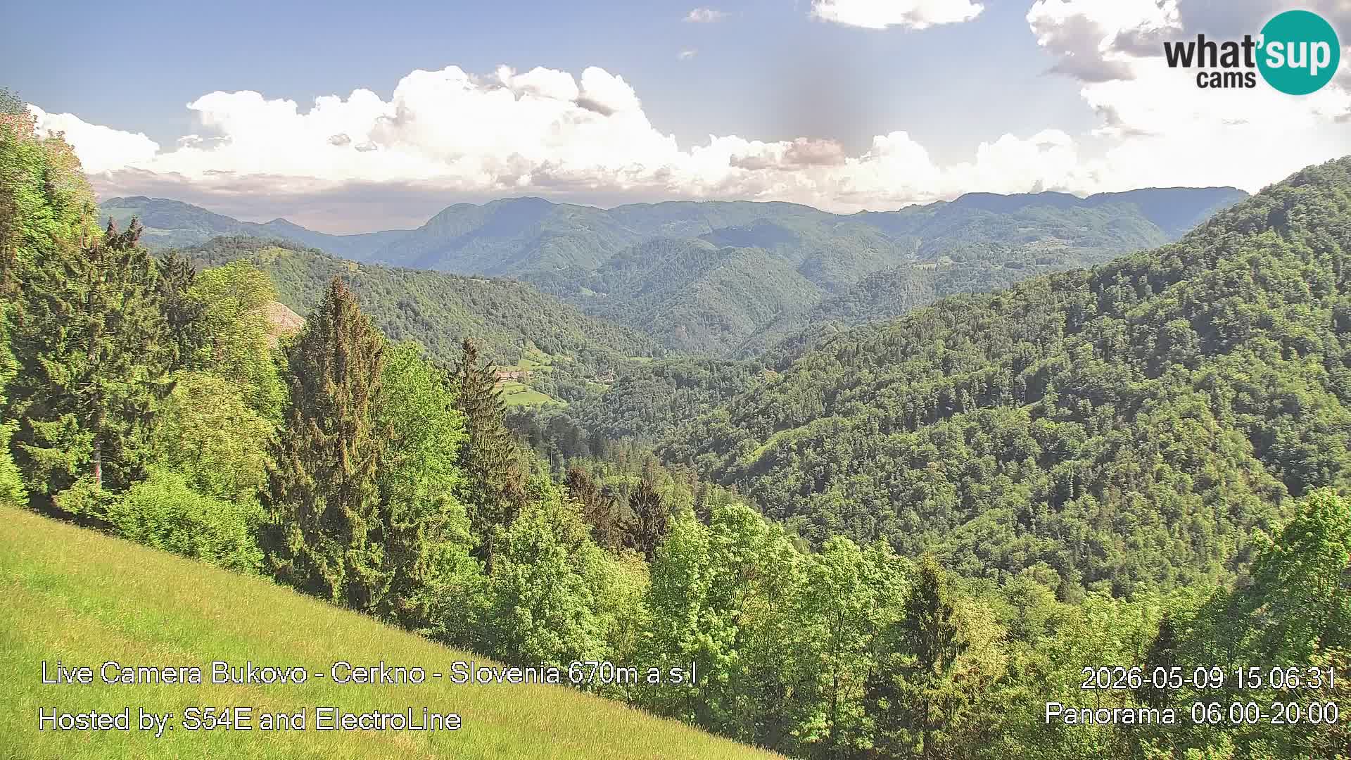 Webcam en vivo Bukovo – Baška grapa | Cerkno | Eslovenia
