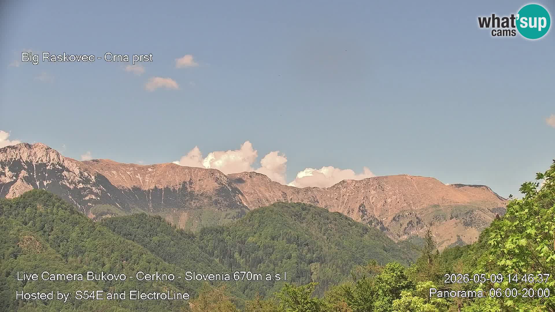 Bukovo Webcam – Baška grapa | Cerkno | Slowenien