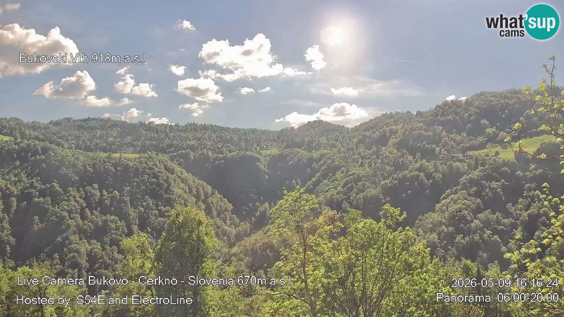 Bukovo Webcam – Baška grapa | Cerkno | Slowenien