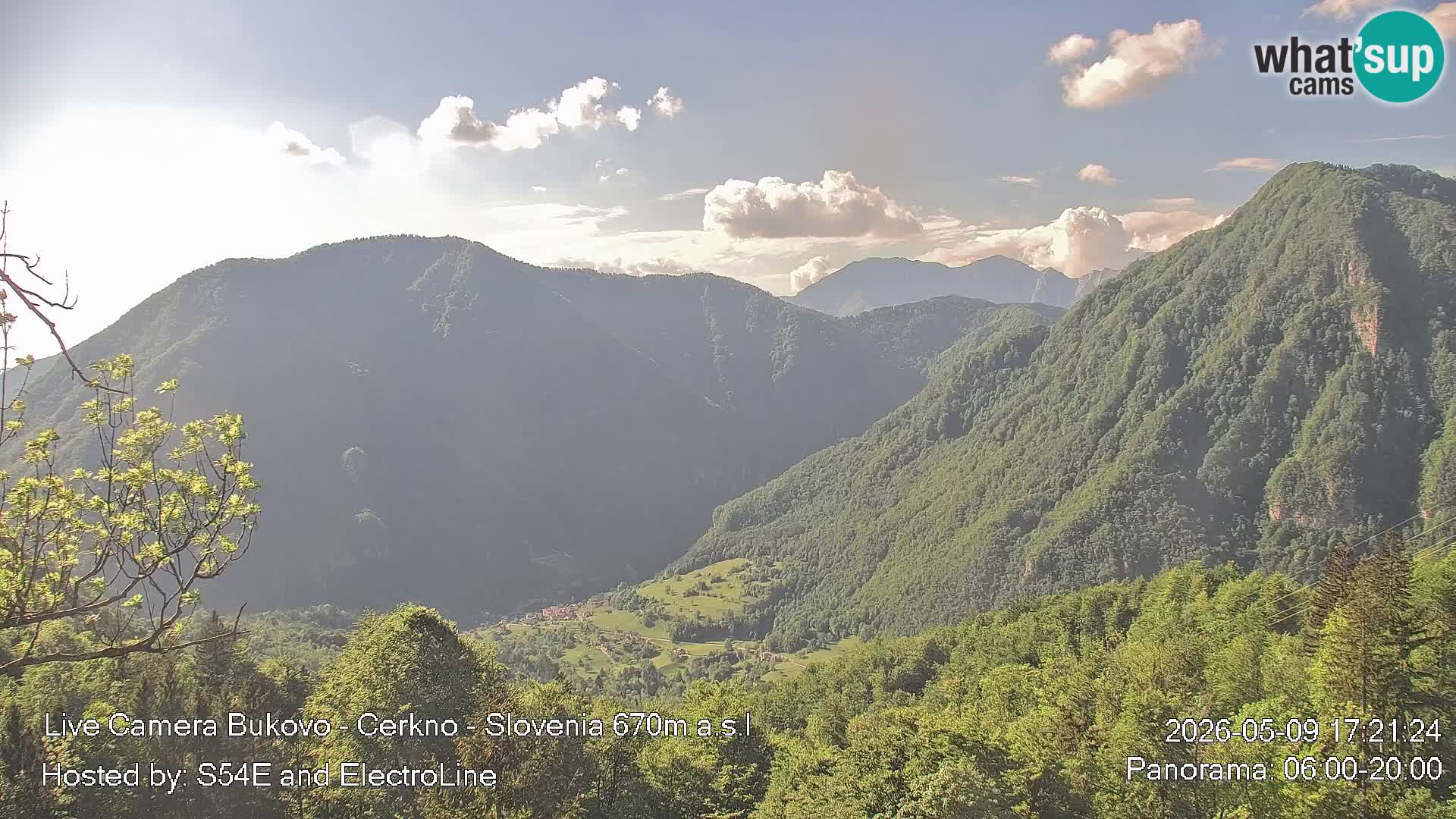 Bukovo Webcam – Baška grapa | Cerkno | Slowenien