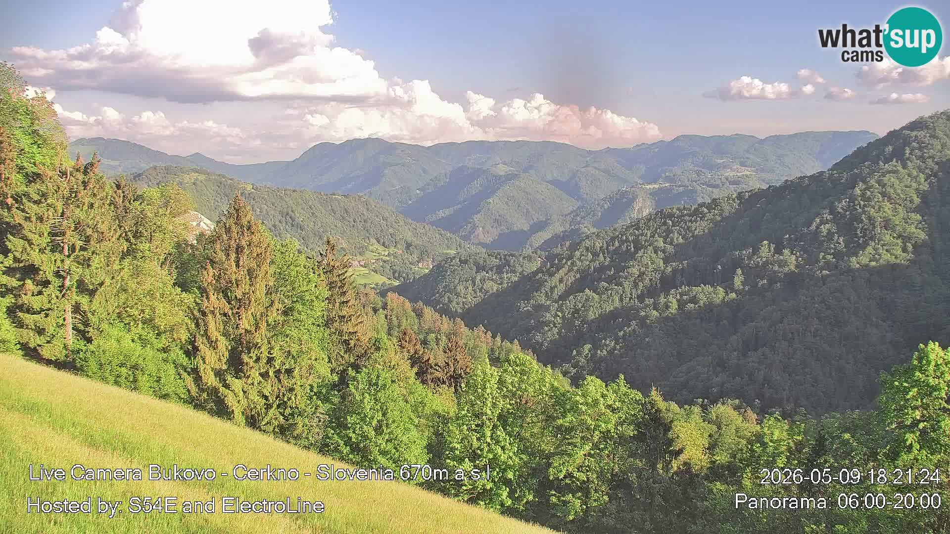 Bukovo Webcam – Baška grapa | Cerkno | Slowenien