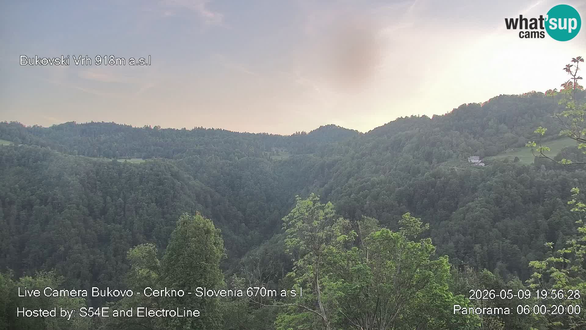 Webcam Bukovo – Baška grapa | Cerkno | Slovénie