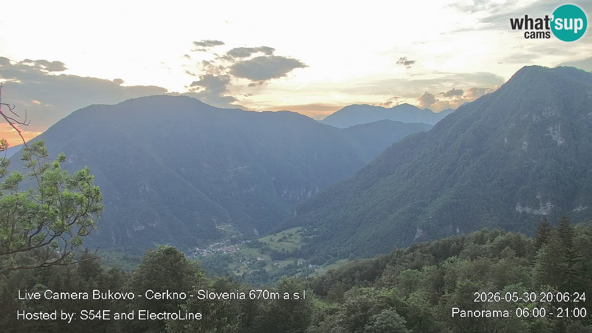 Webcam Bukovo – Baška grapa | Cerkno | Slovenia