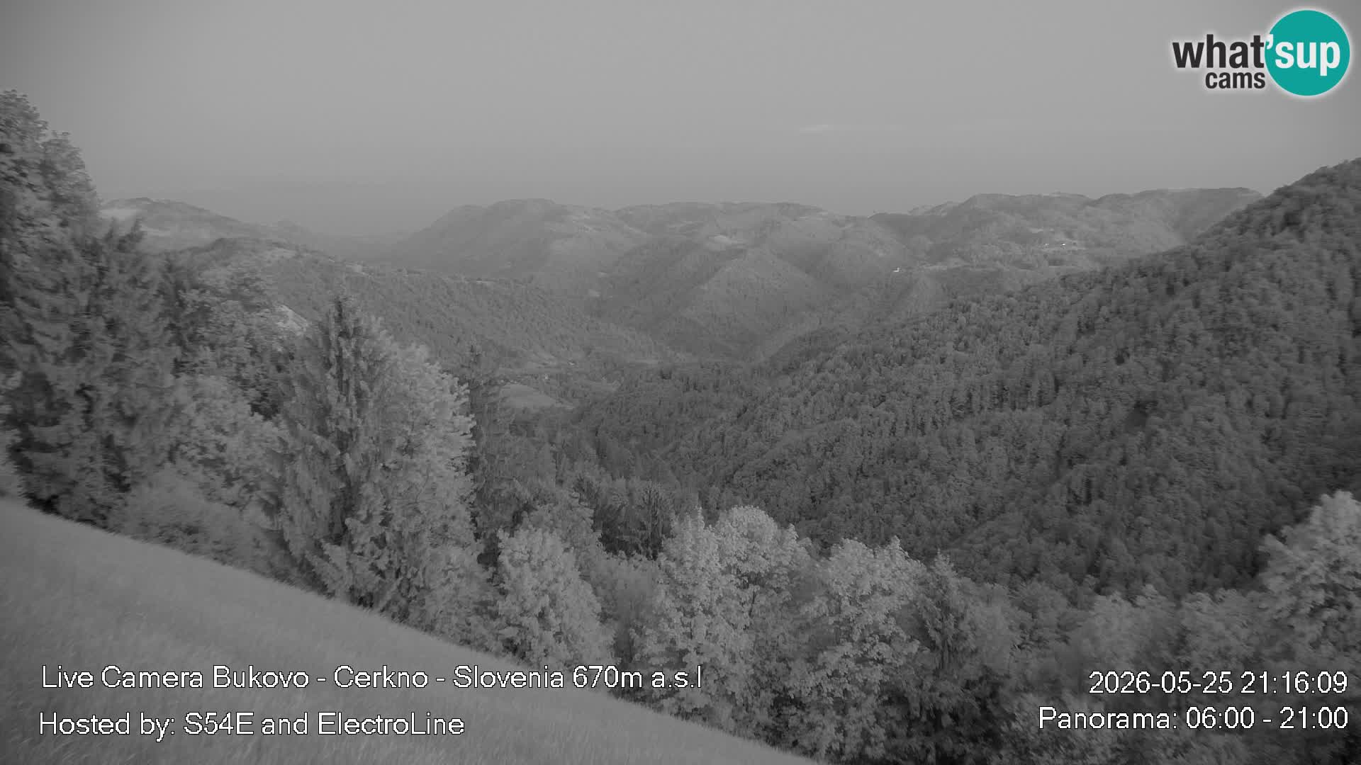 Webcam Bukovo – Baška grapa | Cerkno | Slovénie