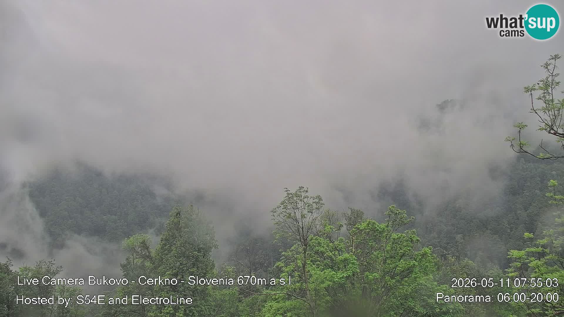 Bukovo Webcam – Baška grapa | Cerkno | Slowenien