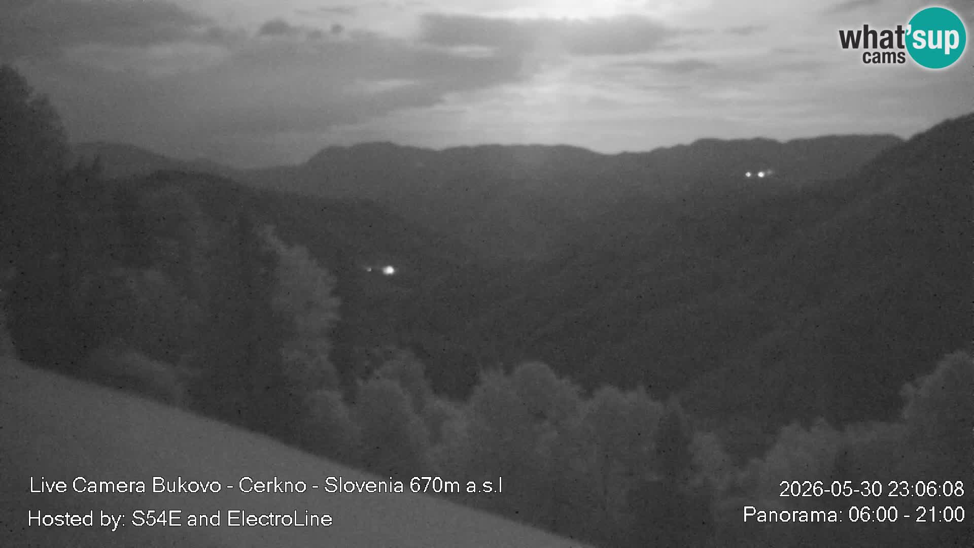 Web kamera Bukovo – Baška grapa | Cerkno | Slovenija