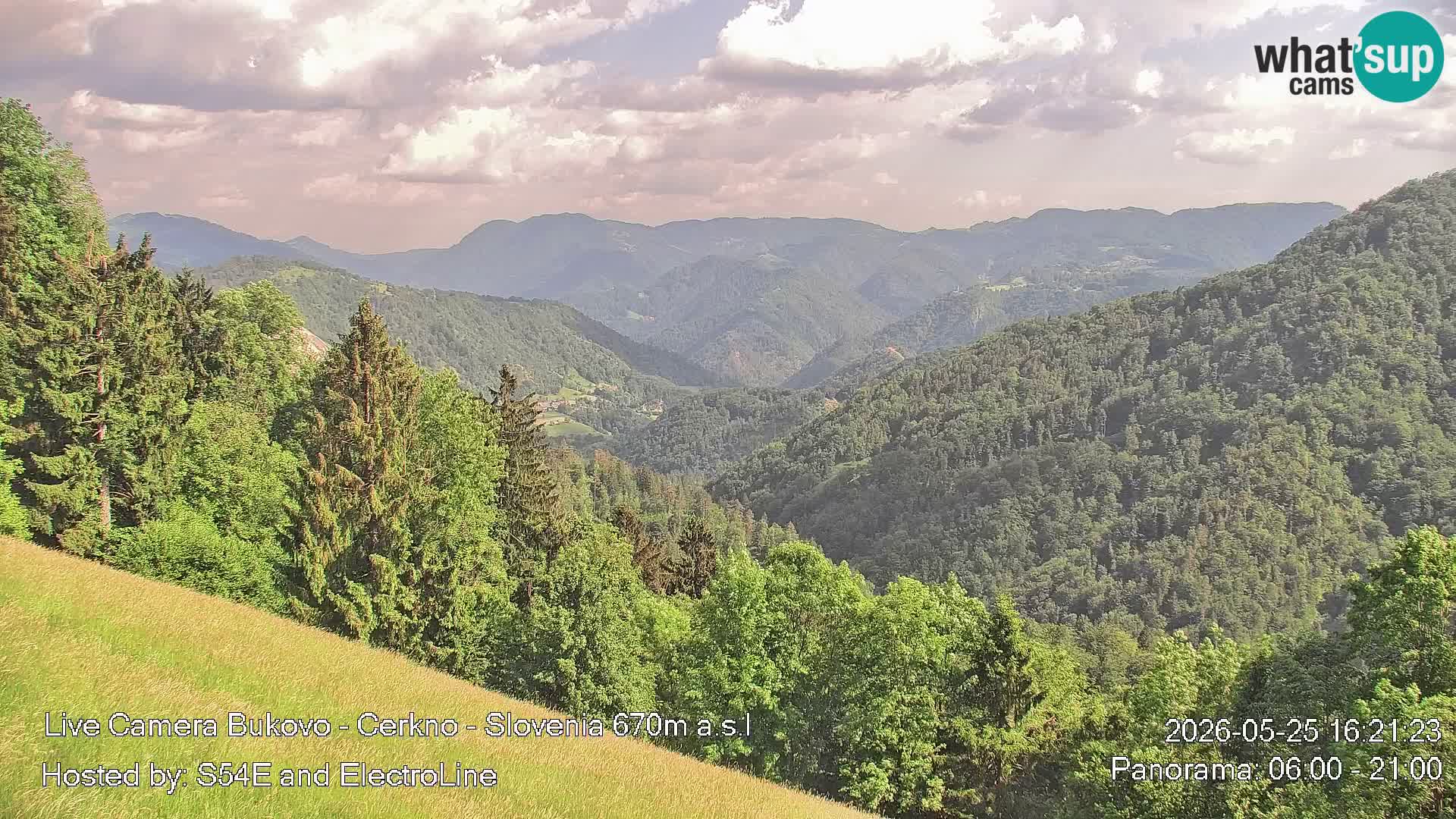 Webcam en vivo Bukovo – Baška grapa | Cerkno | Eslovenia