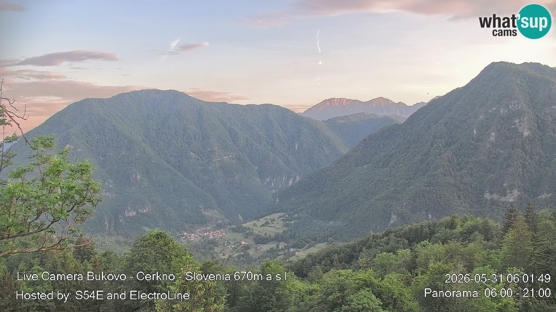 Bukovo Webcam – Baška grapa | Cerkno | Slowenien