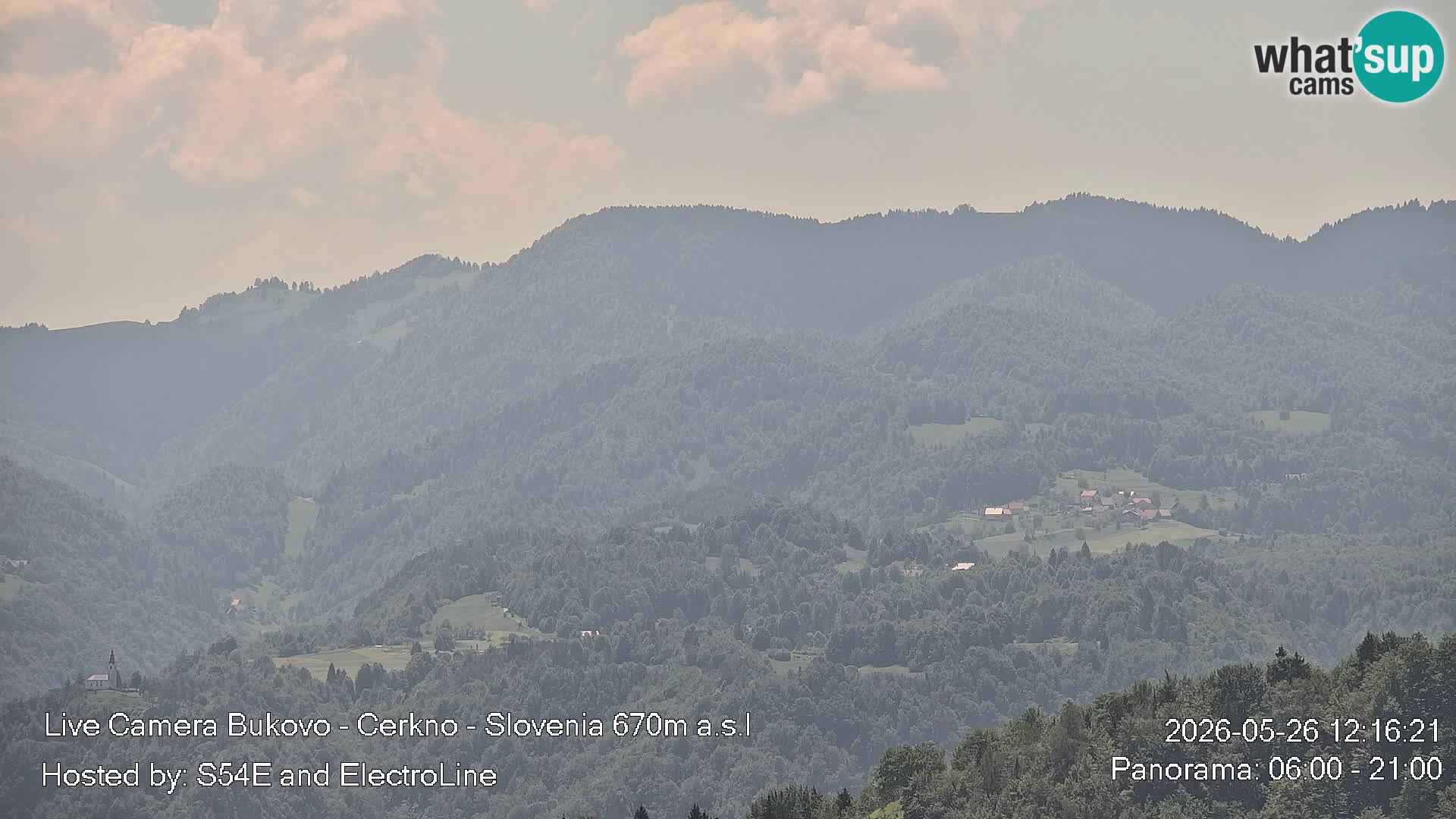 Webcam Bukovo – Baška grapa | Cerkno | Slovenia